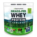 Opportuniteas Grass Fed Whey Isolate Protein Powder – Unflavored, Heavy-Metal Tested, 28g Protein, Sourced from Ireland, Hormone-Free, Non-GMO, Packaged in USA – 2.5lb
