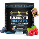 HRDWRK Electrolytes Powder with Magnesium, Kalium - Sugar Free Electrolytes Boost Endurance og reducere træthed med denne Electrolytes supplement - Maksimal hydrering - Keto Friendly