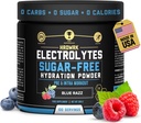 HRDWRK Electrolytes Powder with Magnesium, Kalium - Sugar Free Electrolytes Boost Endurance og reducere træthed med denne Electrolytes supplement - Maksimal hydrering - Keto Friendly