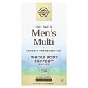 Solgar One Daglige mænds Multivitamin hele kroppen Support, Meget Absorbable Forsinket Release One Daglige Multi Vitamin Kapsler til mænd - Immunhjerte Energi Stress & Muskelsundhed, 60 Servere