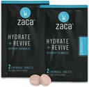 Zaca Recovery Chewable Supplement Note 124; Hydrate + Revive Note 124; Party, Travel, Motion & Altitude