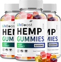 Life Boost Hamp Gummies - med Hamp Seed Extract LifeBoost Hamp Gummies Tinnitus Herbal Support, Sundhed og Wellness Support, All Natural Life Boost Hamp Gummies (3 Pack - 180 Gummies)
