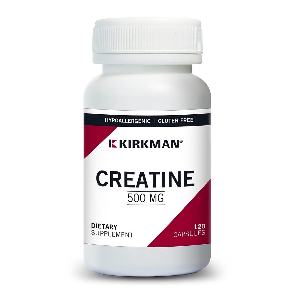 Kirkman Creatine 500 mg - Hypoallergifremkaldende