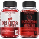 Atlantis Nutrition Tart Cherry 60 Gummies + Testosteron Booster 2 - Pack (120 Gummies)