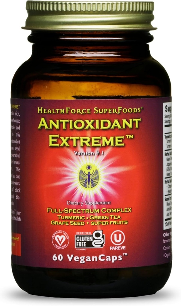 SUNDHEDSSUPERFODER Antioxidant Extreme - 60 Veganske kapsler