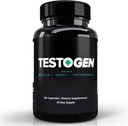 TestoGen Booster for mænd - Natural Mand Vitality supplement til at bekæmpe lav energi niveauer, bekæmpe træthed, Support Weight Control, Muscle Growth & Focus - 3-måneders levering