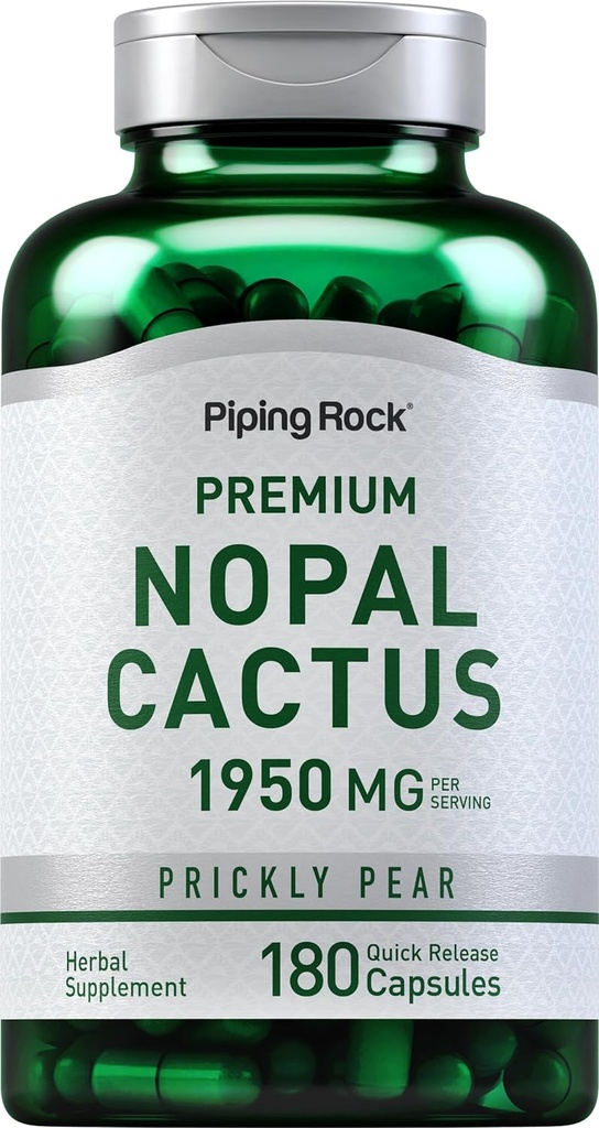 Piping Rock Nopal Cactus Kapsler 1950mg