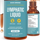 Lymporial Support Liquid - Natural Immune Booster til Lymporial Drainage, Fluid Balance, og Daglig Rengøring, Easy - Absorb Flydende Formel for Wellness Support, 2 Fl Oz