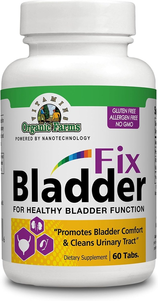 Organic Farms Vitamin Bregen Fix - 60 tabletter - 100% Natural Dietary Supplement