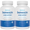 Avanceret benstøtteformel - Calcium, Magnesium, D3- vitamin & K2 - Bone densitet & styrke supplement for kvinder & mænd - Fælles, menopause & osteoporose - 90 kapsler (pakke med 3)