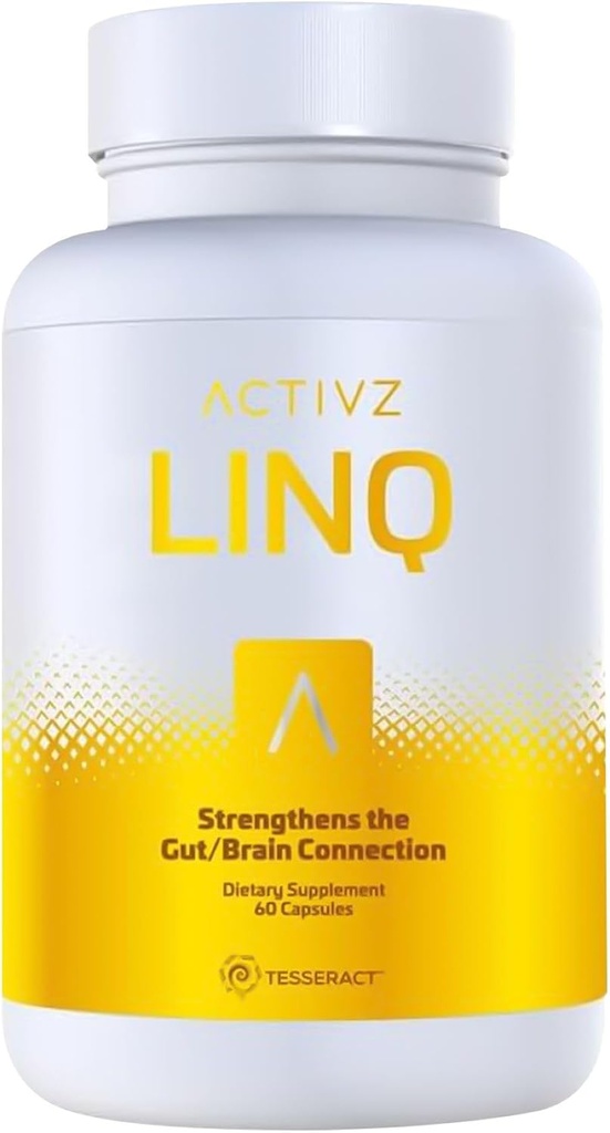 ACTIONSZ LINQ - Avanceret epigenetisk formel for hjernefunktion, Gut sundhed, hudstråling og immunforsvar - 60 kapsler