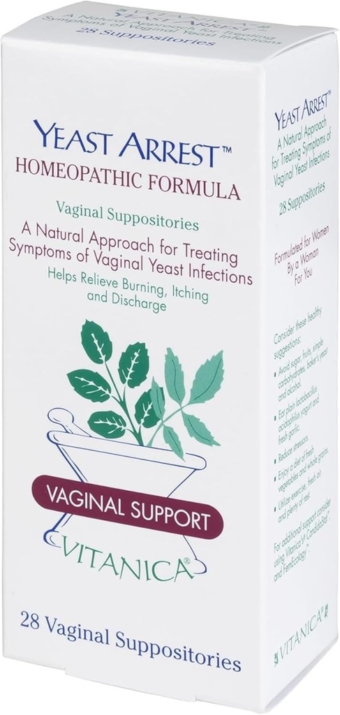 Vitanica Yeast Arrest (New Formula) - 28 cnt