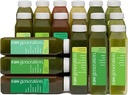 Raw Generation Deep Detox Cleanse - 5-Day Juice Cleanse med 60% mindre sukker til vægttab, energi, Clearer Skin & Gut Sundhed - 30 Chlorophyll- Pakkede safter til Detox din krop og nulstille din kost (Vurdering kan Vary)