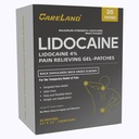 Caeck 4% Lidocain Gel Patch, 35 Grev maksimal styrke smertepatches for muskel Relief i Neck Knee Back and Shoulders Undufted Numbing Patch for Lindrende Nerver, Joints