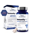 1MD Nutrition ImmunityMD - Immunity Health Probiotic MSD 124; Potent, Doctor- Udvalgte Probiotiske Strops med Prebiotic - Fremme total immunsystem Styrke, Reducere hverdagsstress MSD 124; 60 kapsler