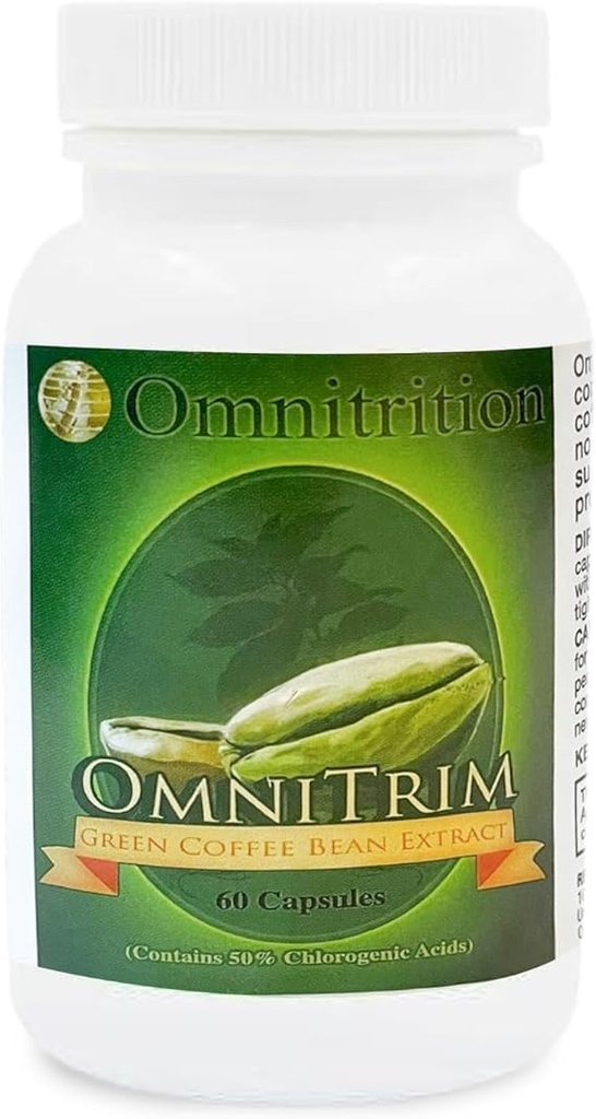 Omnitrition Green Coffee Bean Extract Decl. 124; 60 kapsler