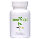 NutriGout Uric Acid Cleanse Supplement w / gurkemeje, Selleri frø, bromelain, Milk Thistle, Mælkebøtte og Chanca Piedra, 60 vegetariske kapsler på 500 mg hver