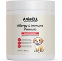 Allergi og immunforsvar tygge til hunde - drives af Astragalus Root & Flaxseed C3 - fremmer Sæsonallergi Relief, Gut & fordøjelsessygdomme - Soft Chews