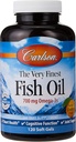 Carlson Den mest fine fiskeolie Orange 120 + 30 Softgels, 700 mg (kan tygges)