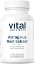 Vital Nutrients - Astragalus Root Extract - Vegansk formel - Urtetilskud til immunsystemet - 90 Vegetariske kapsler per flaske - 300 mg