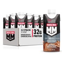 Muskelmælk Pro Advanced Nutrition Protein Shake, Knockout Chokolade, 11 Fl Oz Carton, 12 Pack, 32g Protein, 1g Sukker, 16 Vitamin & Min, 5g Fiber, Workout Inddrivelse, Packaging May Vary