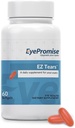 Øjenlove EZ Tårer Eye Vitamin - 60 Softgels, 30- Day Supply - Eye supplement med Omega 3s, Primrose Oil & Gurkemeje Root Extract - Mål Eye Irritation, Tørhed, Itchiness & Rødhed