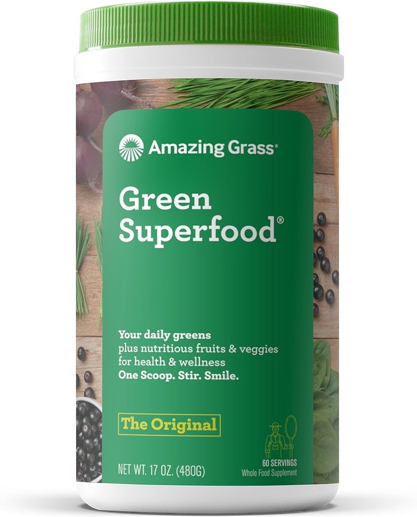 Amazing Grass Green Blend Superfood, Original, 1,06 lb (480 g)