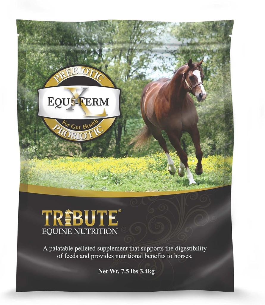 TRIPUTE Kalmbach Feeds Equiferm XL Prebiotic og Probiotic for Horse, 7,5 lb