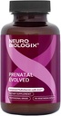 Prenatal Evolved - Komplet prenatal & Postnatal Support med 20 + vitaminer og mineraler, herunder jern, methylfolat & cholin - Gentle Absorbing Bone & immunforsvar - 90 Vegetariske kapsler