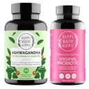 Happy Sund Hippie Vaginal Probiotika til kvinder & Organic Ashwagandha