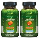 Irwin Naturals Maksimum Styrke 3- in-1 Carb Blocker, Neutralize Kulhydrater og Support Metabolisme, 75 flydende bløddele, 2 Pack