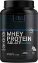 KAE Aktiv Let fordøjelig Vanilla Grass- Fed Whey Protein Isolere pulver. Ren formel med kun 5 Ingredienser. 25g protein.
