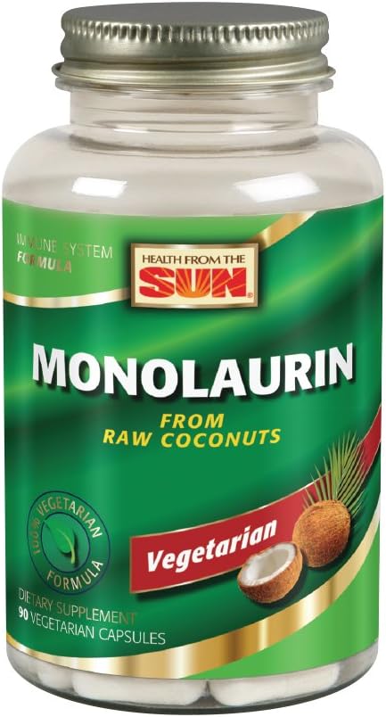 Monolaurin 990 Milligram 90 Veg kapsler