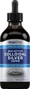 Piping Rock Colloidal Silver Liquid Drops • 124; 10 ppm - 124; 4 oz • 124; Bio Active Premium Grade • 124; Nano Silver Technology • 124; Non- GMO, Gluten Free