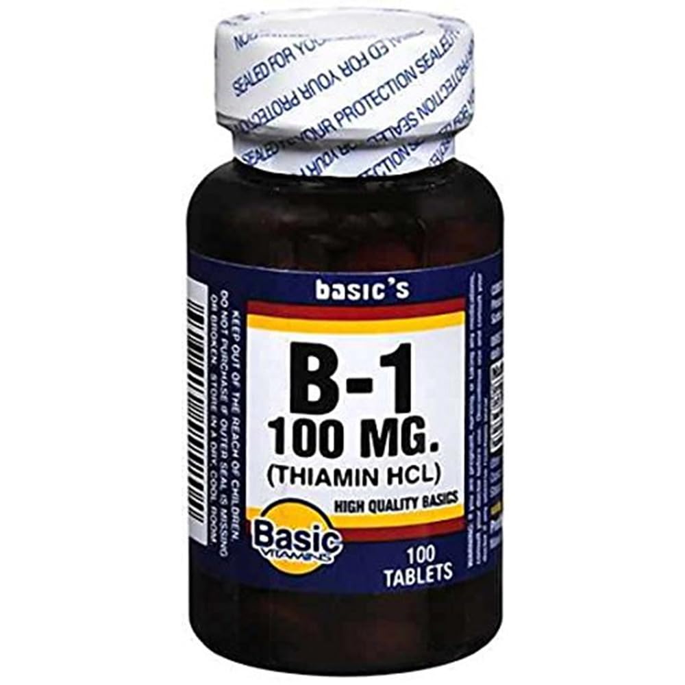 B1- 100 mg tabletter - 100 ct