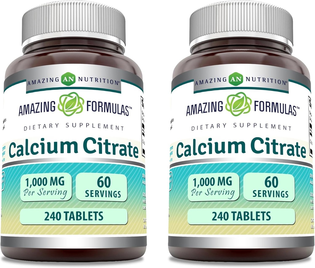 Amazing Formulas Calcium Citrate Supplement: 124; 1000 Mg