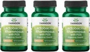 Swanson Lactobacillus Rhamnosus med FOS - Probiotisk supplement understøtter fordøjelsessygdomme - 5 milliarder CFU - fremmer GI Tract sundhed under rejser - (60 Veggie Caps) 3 Pack