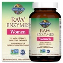 Livets have 22 fordøjelsesenzymer til kvinder med Bromelain, Papain, Lipase & Lactase plus probiotika & vitaminer B12, biotin & zink - RAW enzymer - non-GMO, glutenfri, vegetar, 90 kapsler