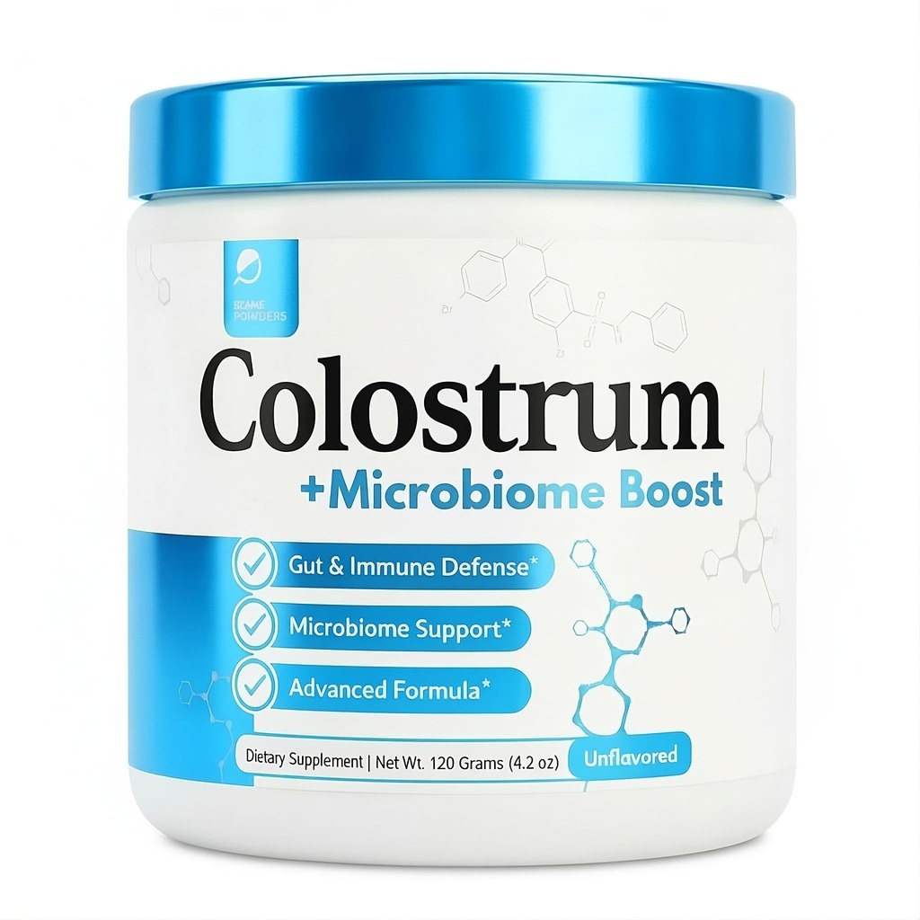 Colostrum Powder Downloader 124; Grass- Fed Bovine Colostrum med Akkermansia Probiotic 1B AFU- 124; Microbiome & Gut Support Dex124; High IgG Advanced Formel 124; 120 Serveringer