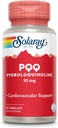 SOLARAY PQQ 10 mg, Pyrroloquinoline Quinone Supplement, Cellular, Heart & Cognitive Function Support, 30 VegCaps