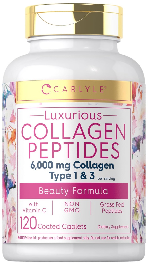 Carlyle collagen med C-vitamin 124; 6000mg