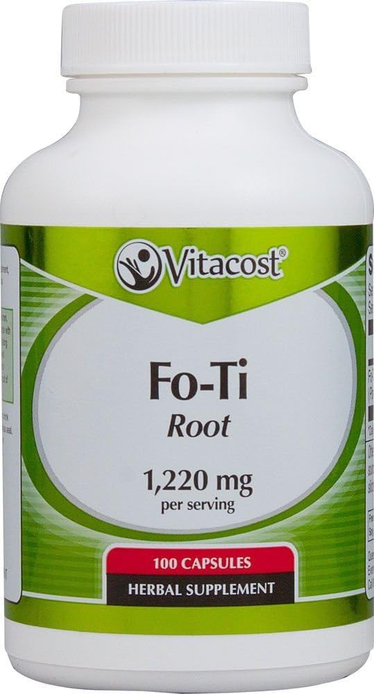 Vitacost Fo- Ti Root - 1,220 mg per servering - 100 kapsler