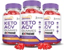 Justified Laboratories (3 Pack Tubo Ripped Keto ACV Gummies Extreme 2000MG Tubo Ripped Keto Gummies Apple Cider Vinagar Formuleret med Pomegranate Beet Juice Powder B12 Vegan Non GMO 180 Gummys