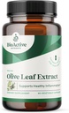 BIOAKTIVE NUTRIENSER Olive Leaf Extract Supplement - 700mg - 180 Vegetabilske kapsler - 20% Oleuropein koncentrat - Understøtter den samlede sundhed