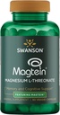 Swanson Magnesium L- Threonate - Mineral supplement Fremme nervesystem sundhed - Kan støtte kognitiv sundhed, læring & hukommelse - (90 Veggie kapsler)