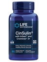 Life Extension CinSulin ® med InSea2 ® og Crominex ® 3 +, shilajit, amla frugt, kanel, Brown Seaweed, Understøtter sund Metabolisme og Satiety, Glutenfri, Non- GMO, Vegetar, 90 Kapsler