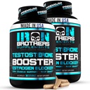 Test Booster for mænd med østrogen Blocker - Anti- Østrogen Kosttilskud - Natural Aromatase Inhibitor - Øge Libido & Styrke 60 kapsler - Muskelvækst - Vægttab (2 flasker)