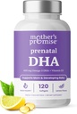 Prenatal DHA til kvinder 600mg + 400 IE D3- vitamin 124; 120 Softgels - 124; Understøtter Hjerne Health - 124; Triglycerid Omega 3 Fish Oil DHA Prenatale Vitamin til Graviditet & Nursing - 124; 300mg pr. kapsel