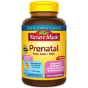 Natur Lavet prenatal med folinsyre + DHA, prenatal Vitamin og mineralsk supplement til daglig ernæringsstøtte, 90 Softgels, 90 Day Supply