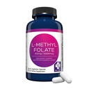 MD Life L- methylfolat 12, 5 mg supplement - Professionel - Grade Aktiv L methylfolat supplement - 30 kapsler - L- methylfolat 12, 5 mg - Maksimal potens MTHFR W / essentielle aminosyrer